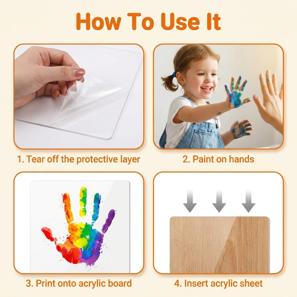 Family Handprint Frame Kit