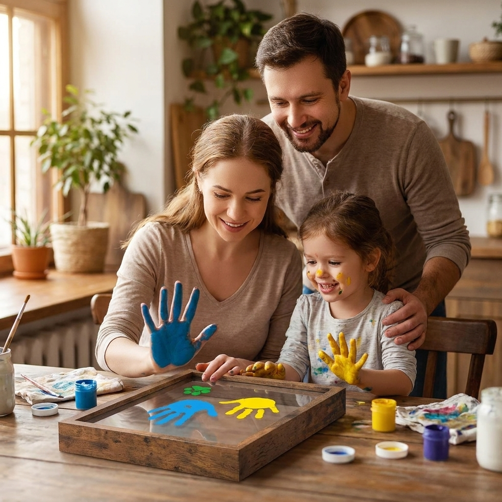 Family Handprint Frame Kit