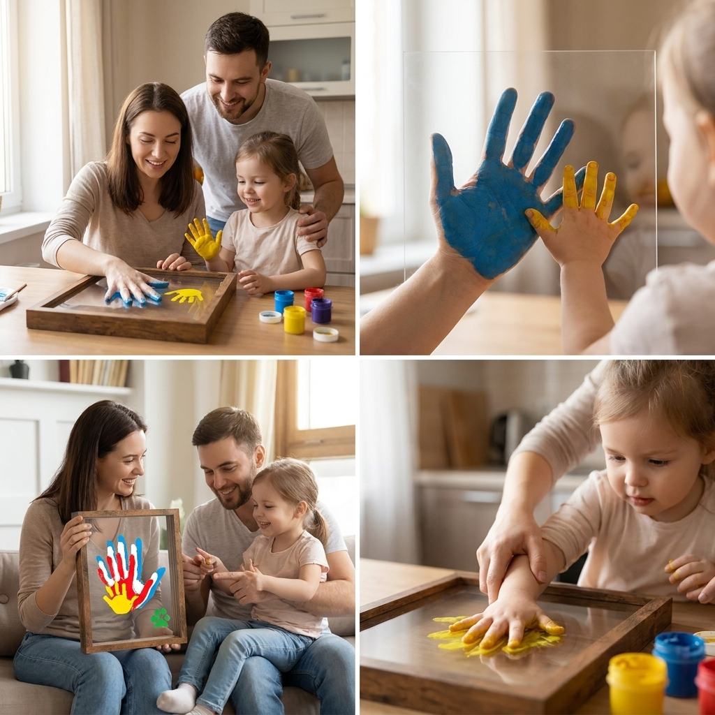 Family Handprint Frame Kit