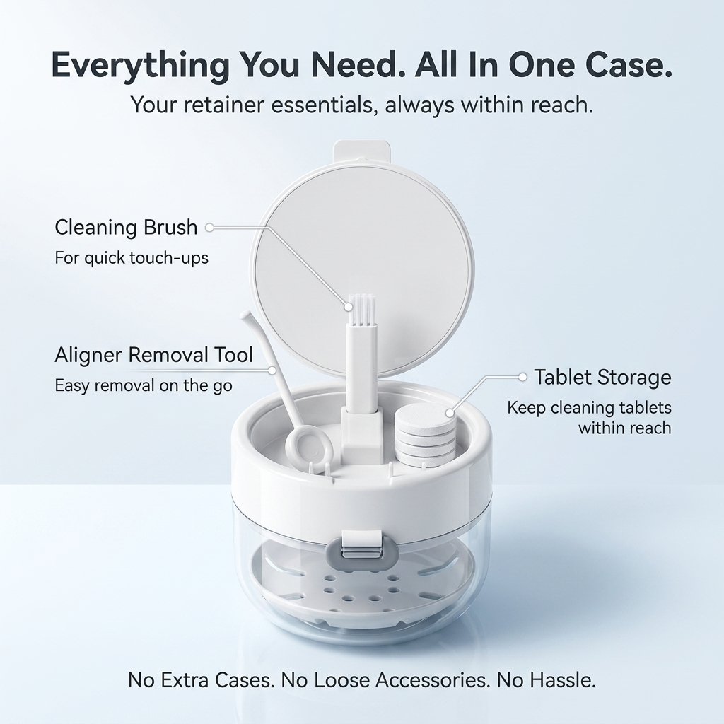 Retaina™ 3-in-1 Retainer Case
