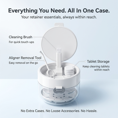 Retaina™ 3-in-1 Retainer Case
